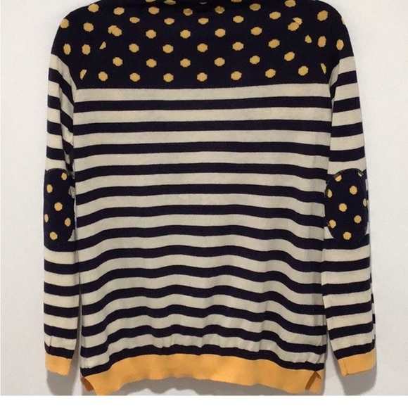 Pink Rose Black and Yellow Striped Cardigan - Picture 3 of 7